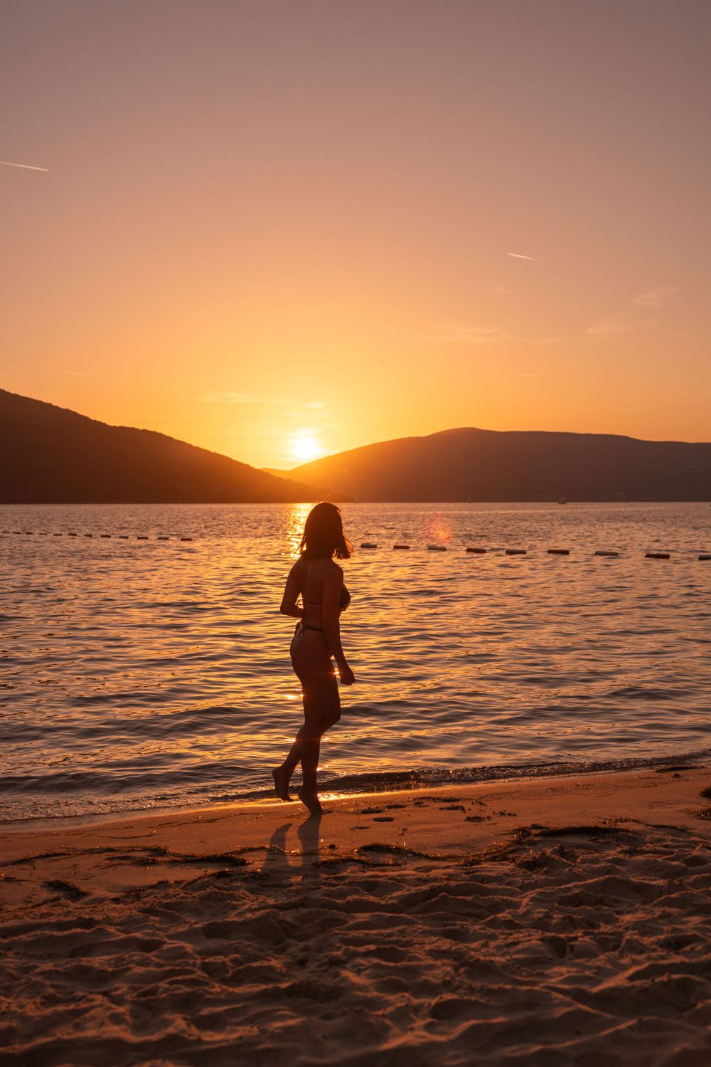 sunset photo at the One and Only Portonovi, Luxury resort located in Montenegro taken by Seattle based Photographer