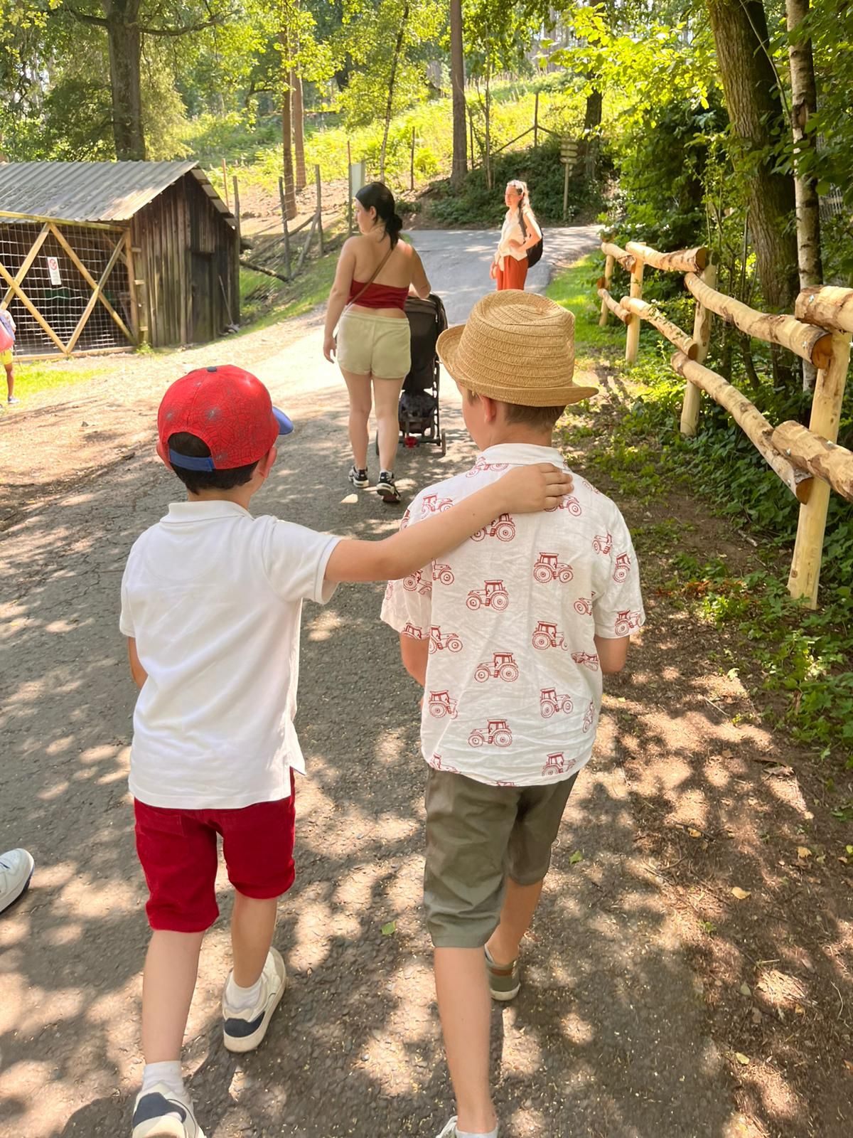 Forestia avec les enfants d'accueil