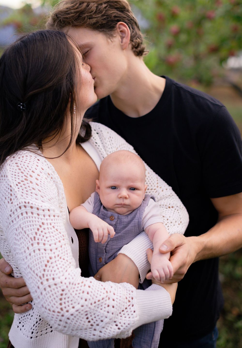 Kayleigh Seibel Photography - Salmon Arm BC - New Family Photos - Apple Orchard