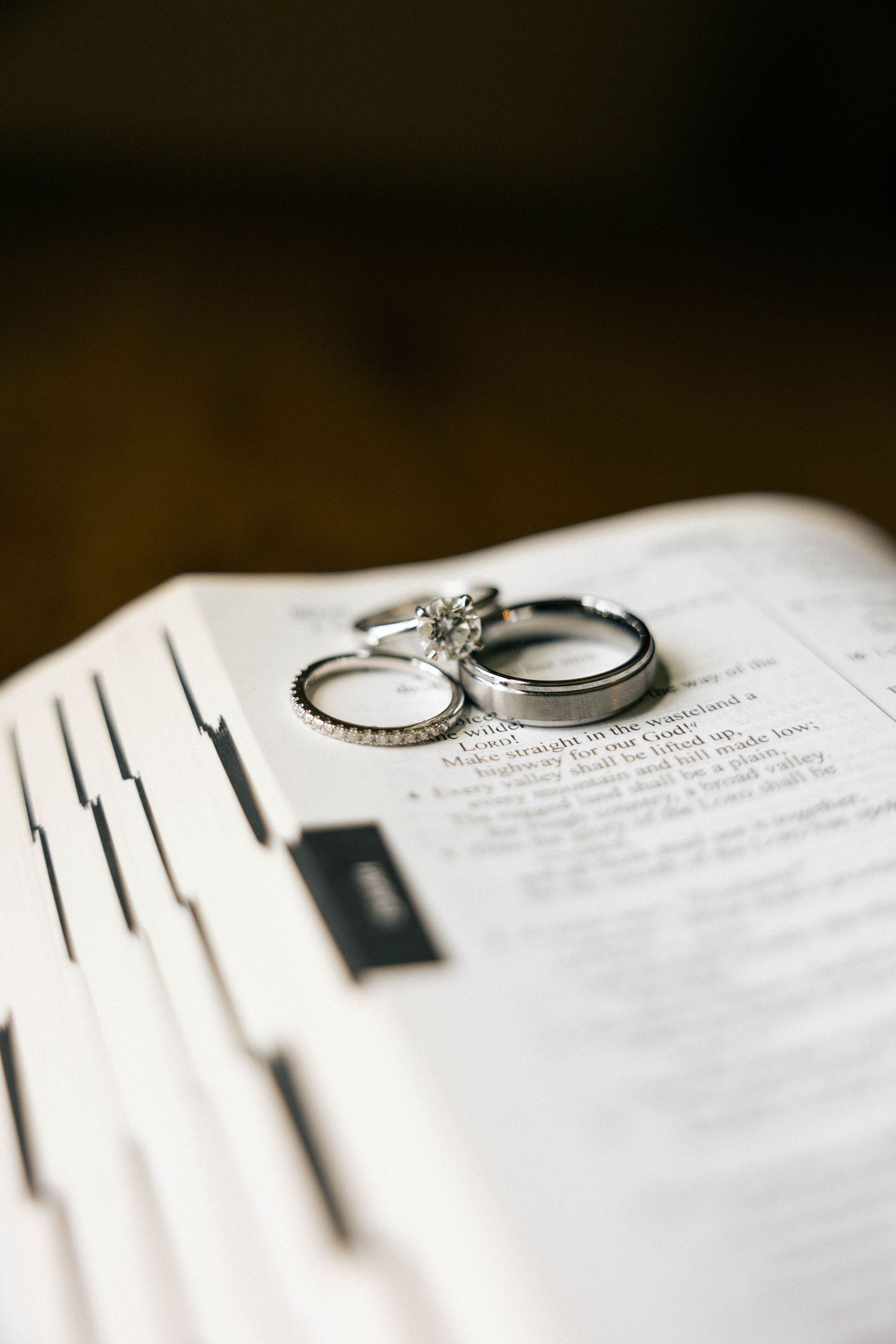 wedding ring detail photos in central, illinois