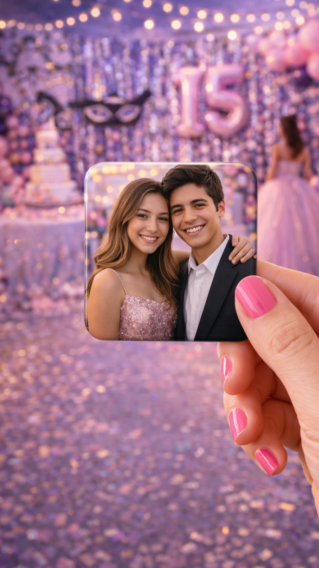 imanes para quinceaños