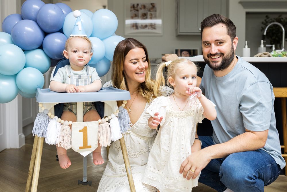 first birthday photoshoot at home Upminster