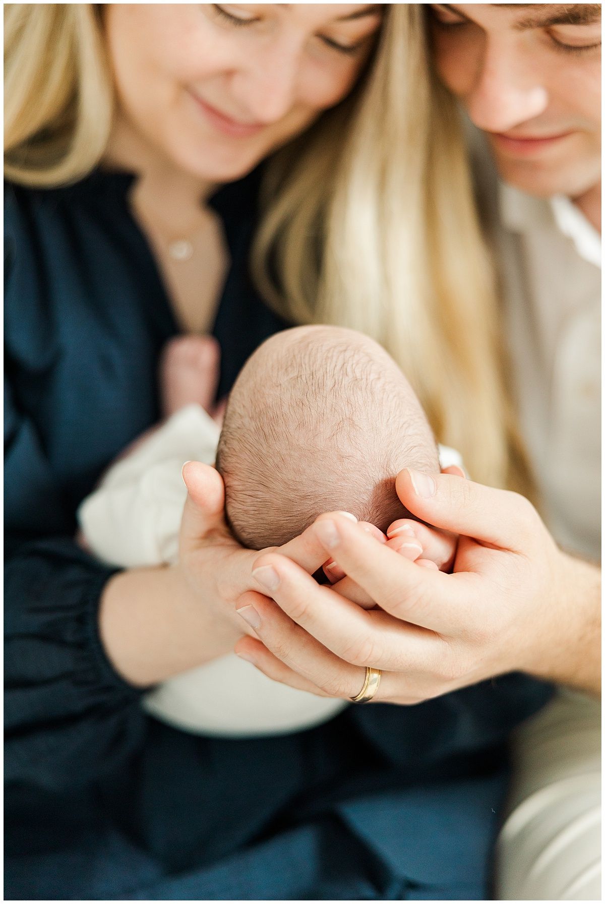 In home newborn photography session in Ruston Louisiana by Courtney Dexter Photography, Ruston Louisiana Newborn Photographer