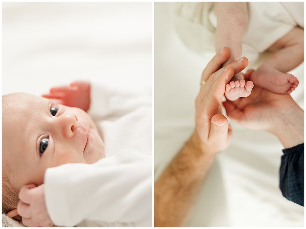 In home newborn photography session in Ruston Louisiana by Courtney Dexter Photography, Ruston Louisiana Newborn Photographer
