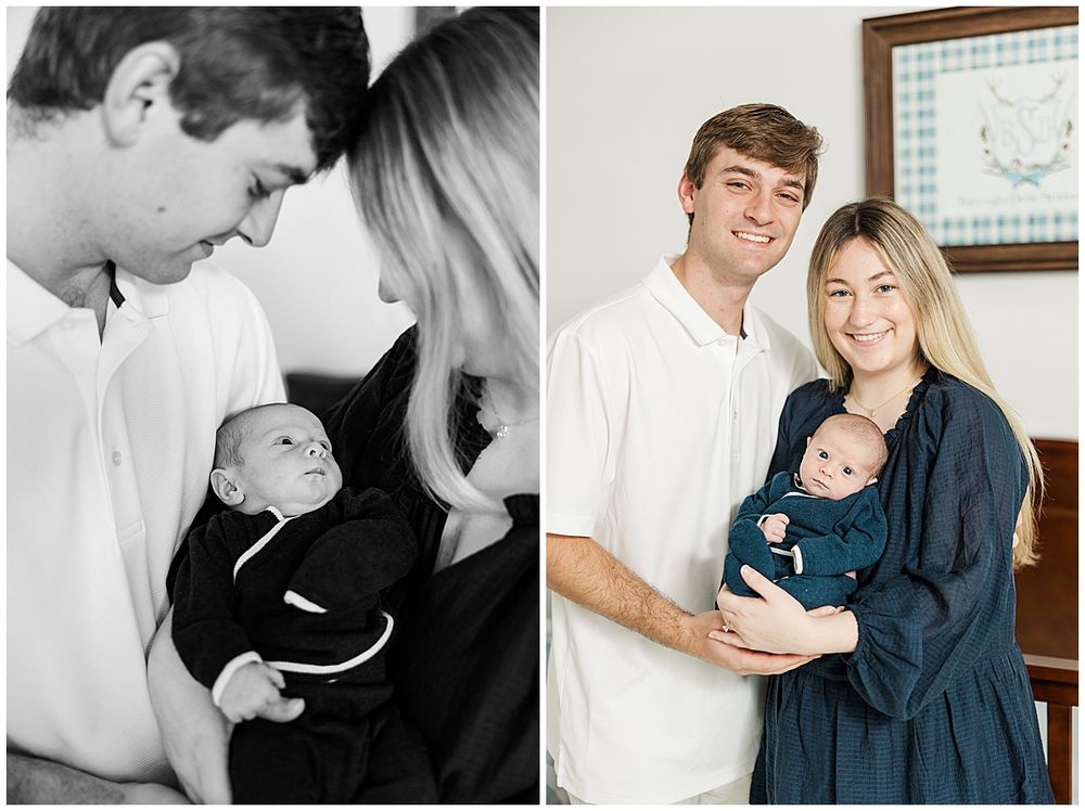 In home newborn photography session in Ruston Louisiana by Courtney Dexter Photography, Ruston Louisiana Newborn Photographer