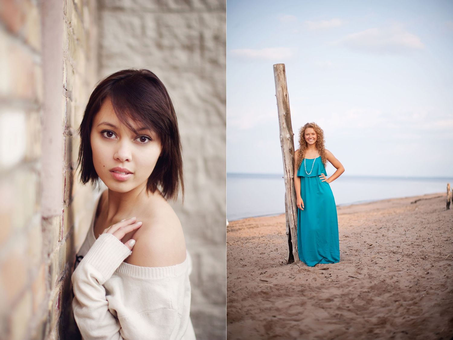 Golden hour senior session on the North Shore of Lake Superior
Senior portrait with soft light at Park Point Duluth Minnesota