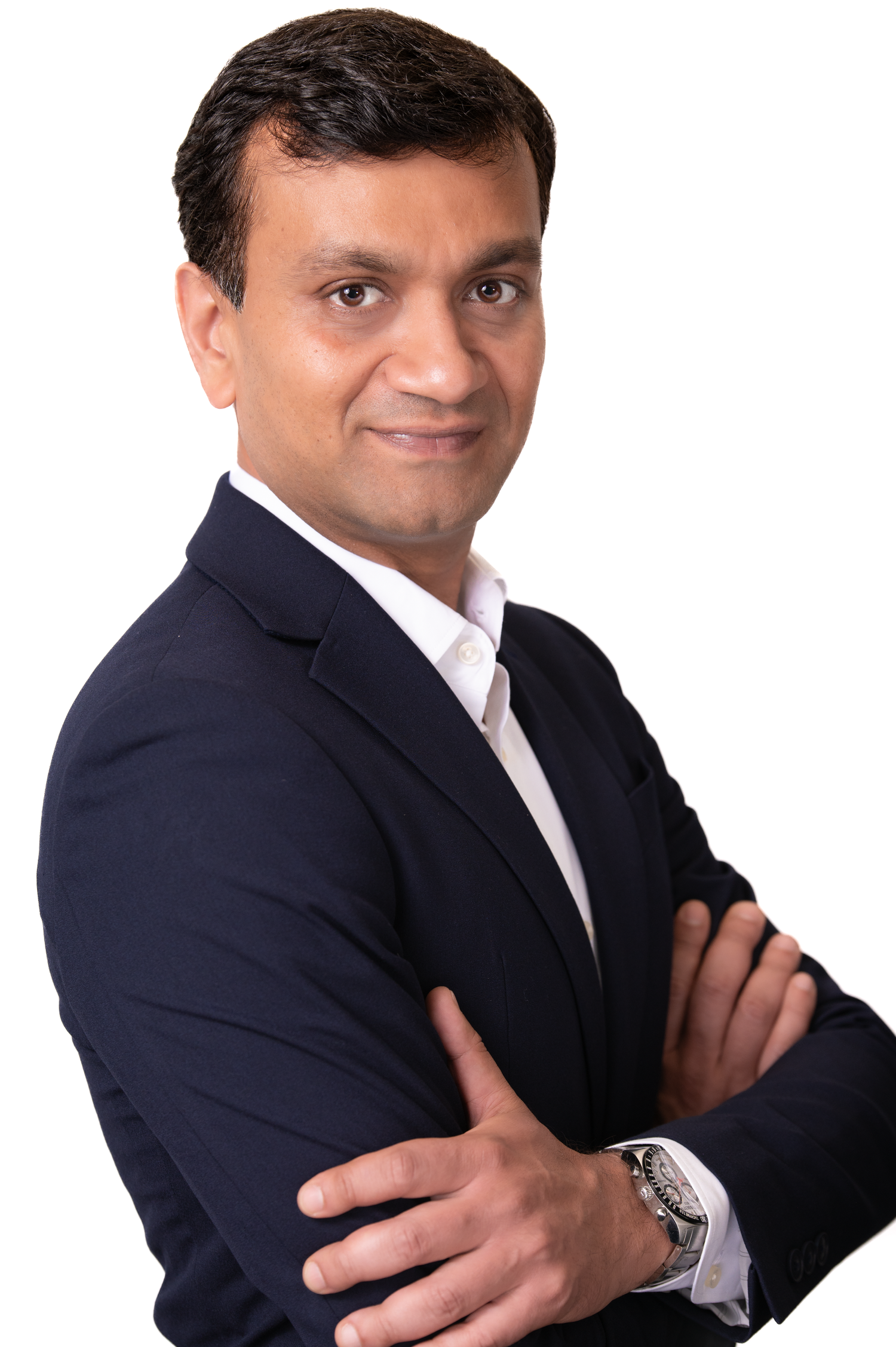 High-End "Modern LinkedIn headshot for men in the DMV area shot with Profoto softboxes for a natural yet professional feel."