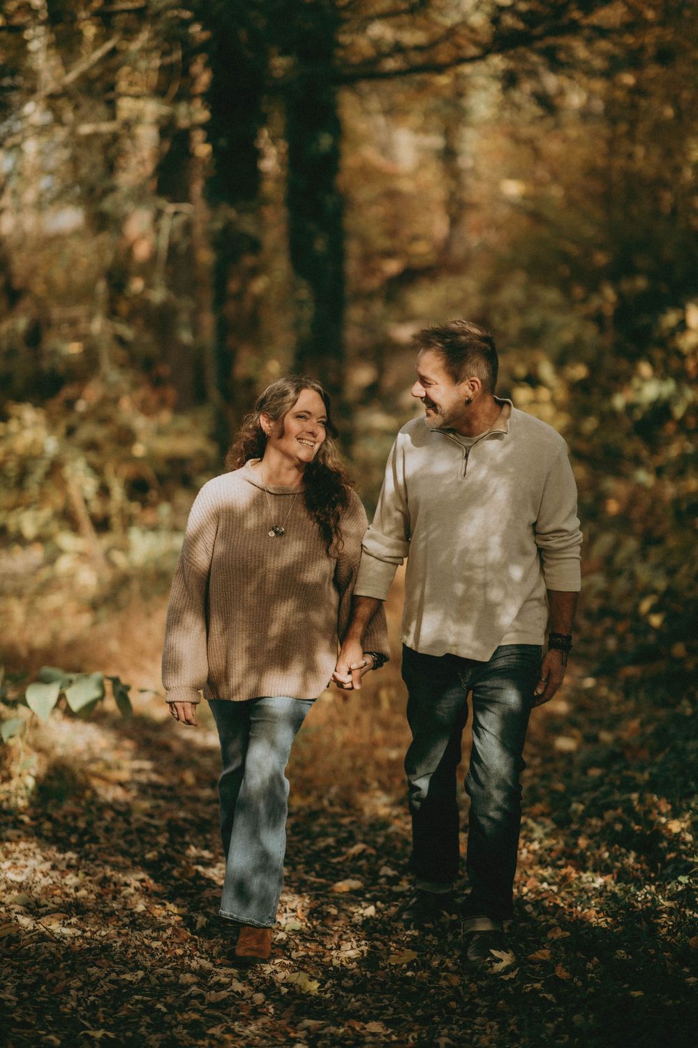 saltsburg pa photographer engagement portrait session indiana pa saltsburg trail photography fall couple