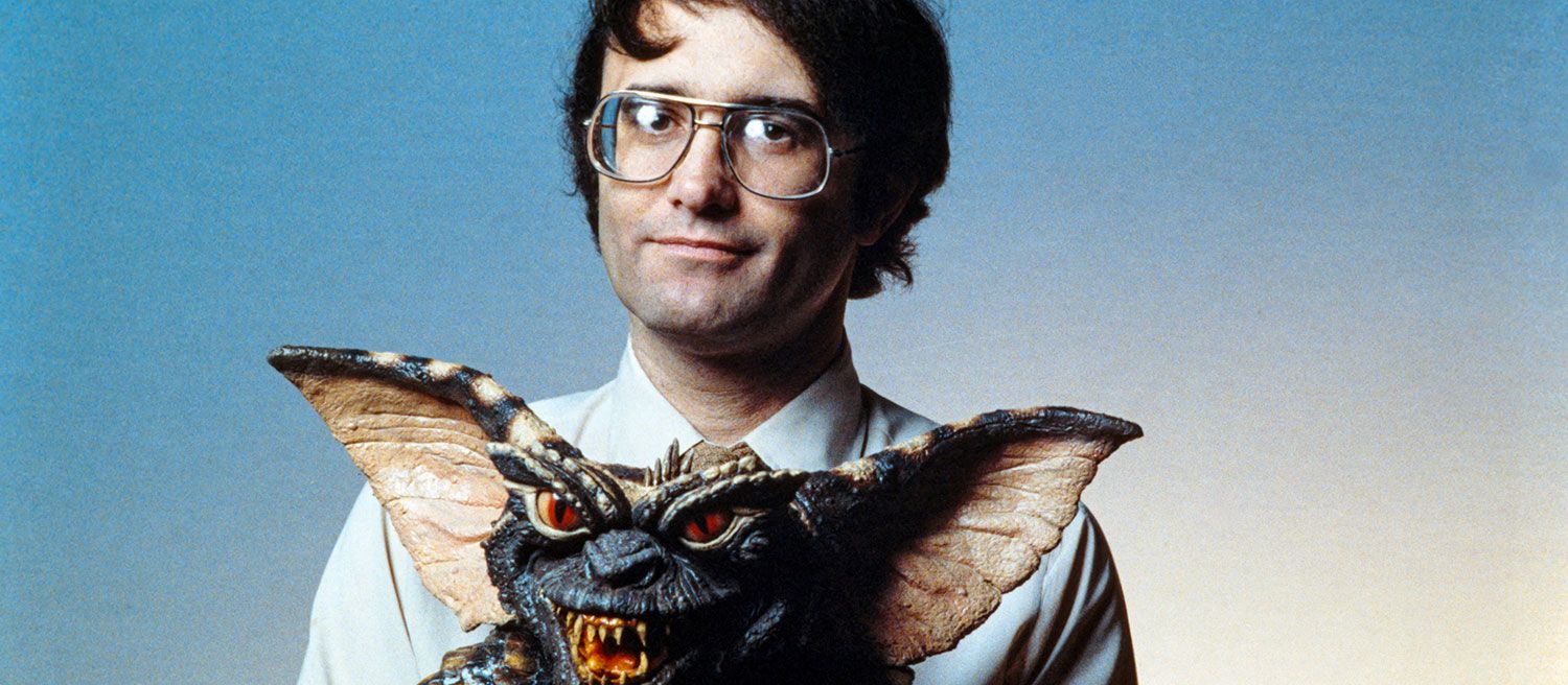 Joe Dante with Gremlin