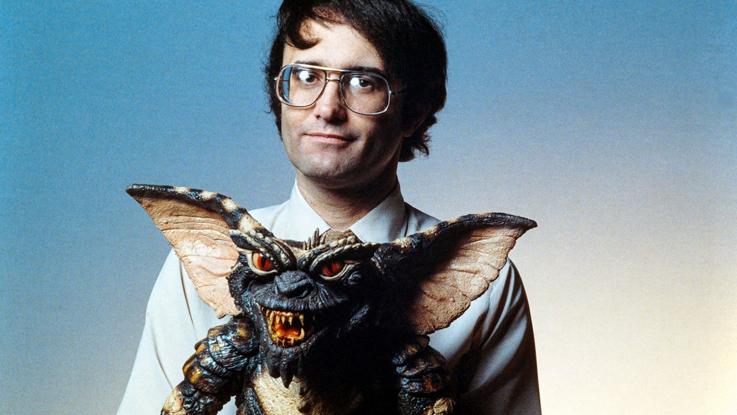 Joe Dante with Gremlin