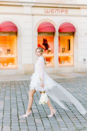 Wedding Editorial - moderne Braut in Dresden