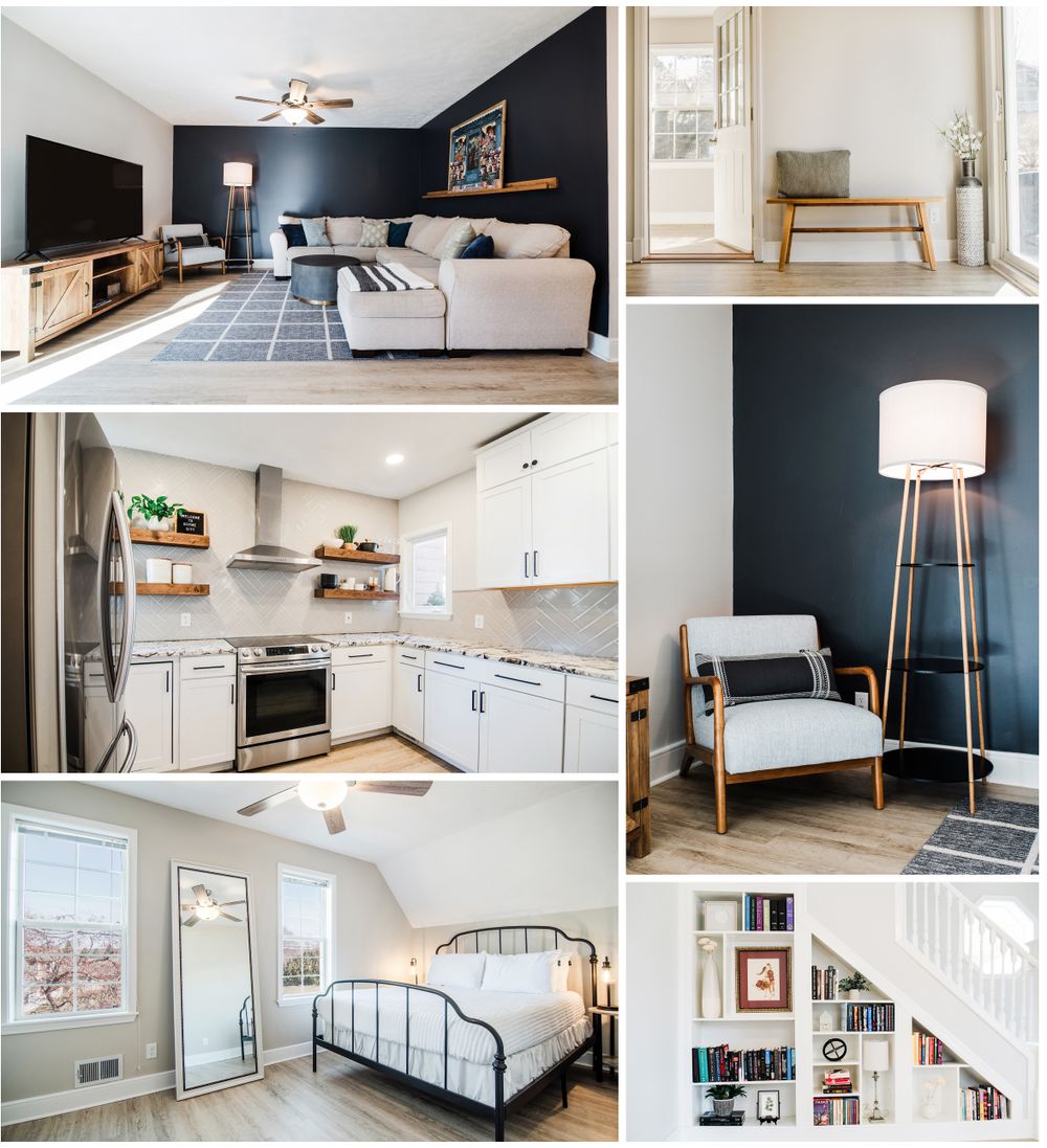 Airbnb photos in Boyne City, Michigan photography by Karie Anne Photography