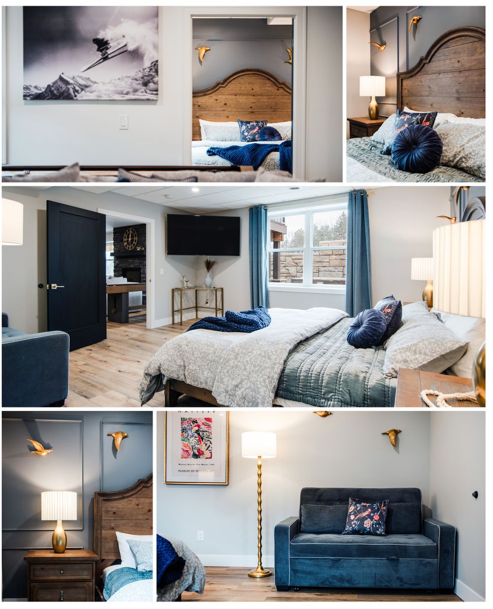 Short term rental property at Boyne Mountain, Michigan photography by Karie Anne Photography