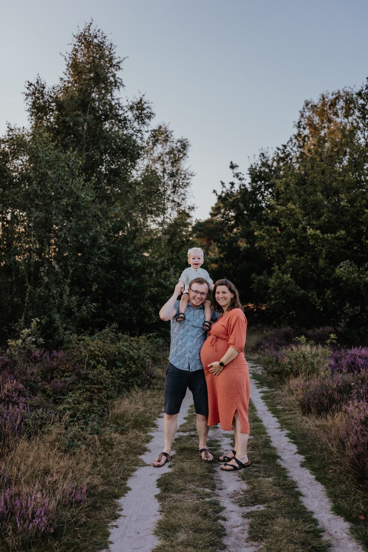 zwangerschapsshoot Wezepsche heide