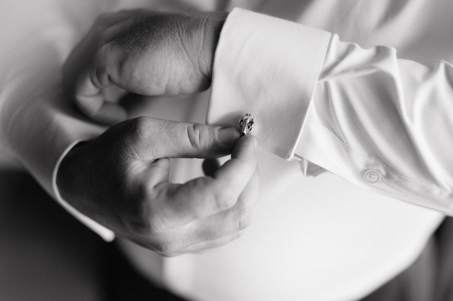 Black and white photos showing candid close-up moments of peaceful sleep.