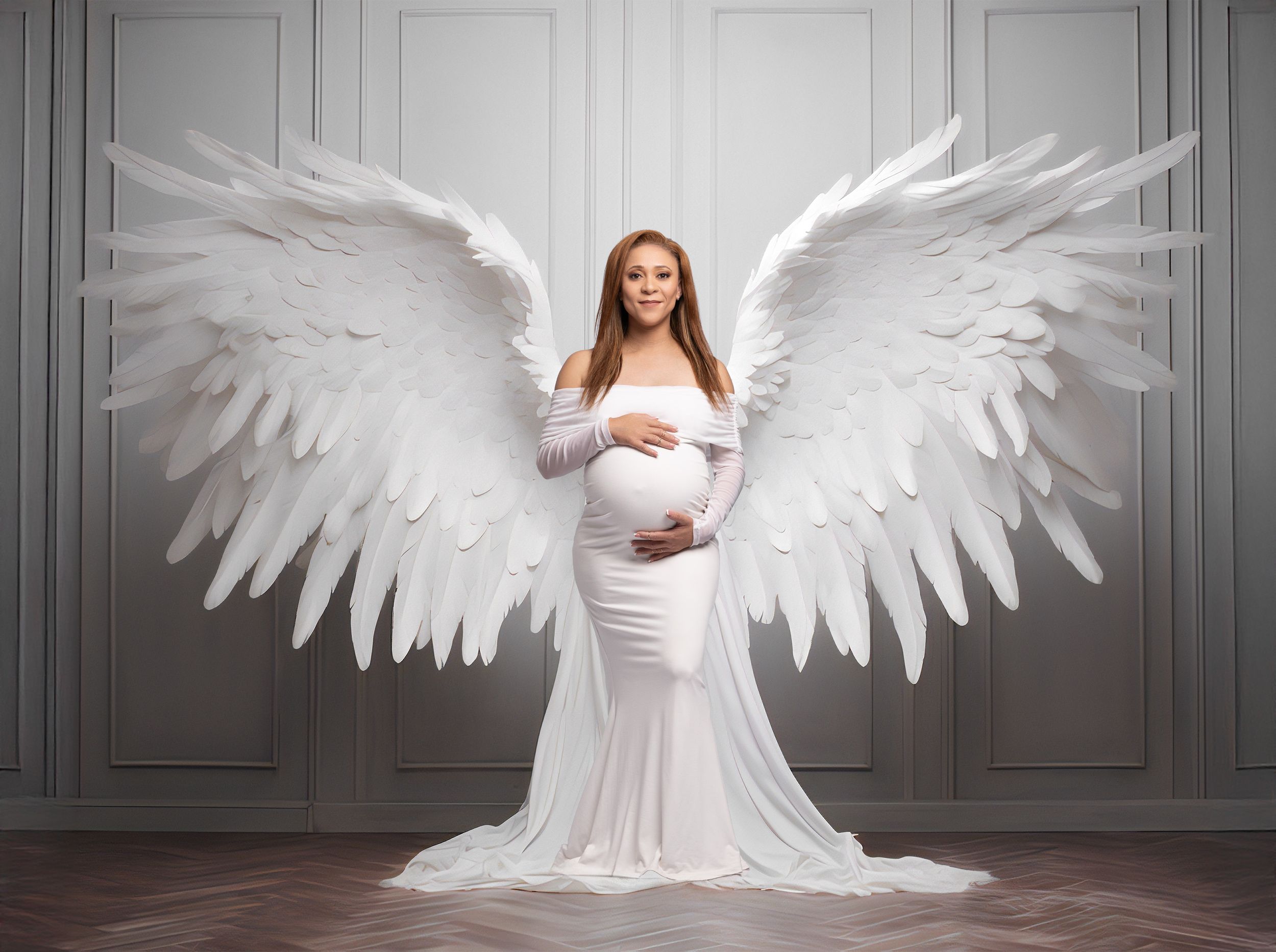 Maternity Angel wings