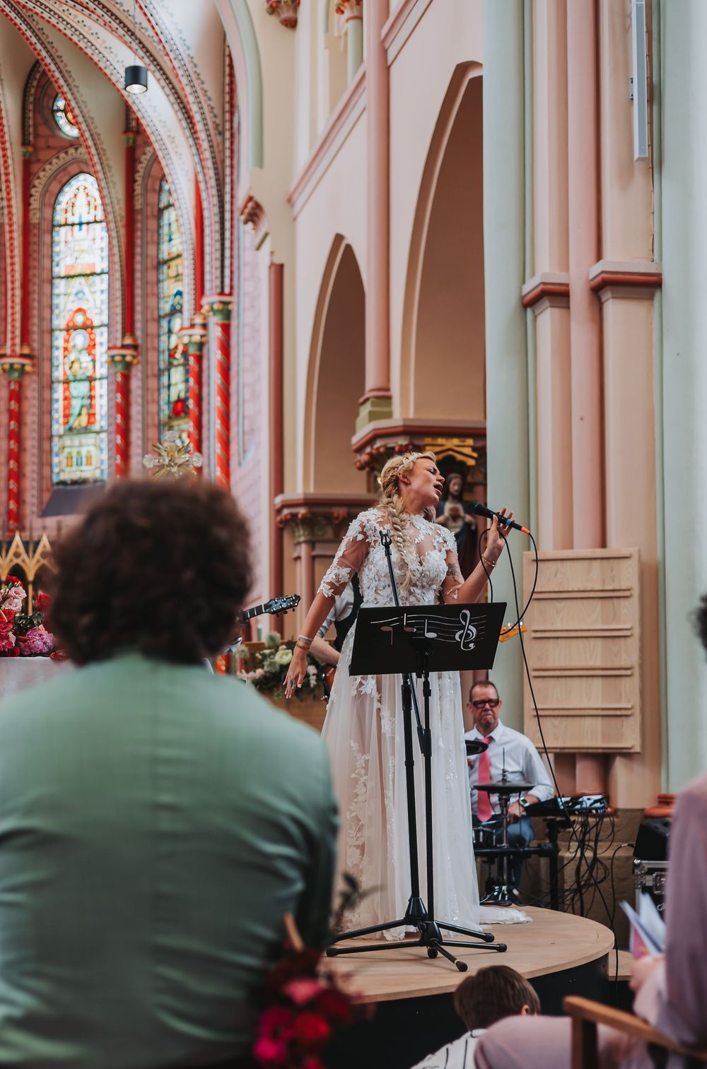 Huwelijksfotograaf, fotograaf, fotografie, Onze-Lieve-Vrouw-Waver, Sint-Katelijne-Waver, Mechelen, Trouwen, ceremonie, kerk, Berlaar