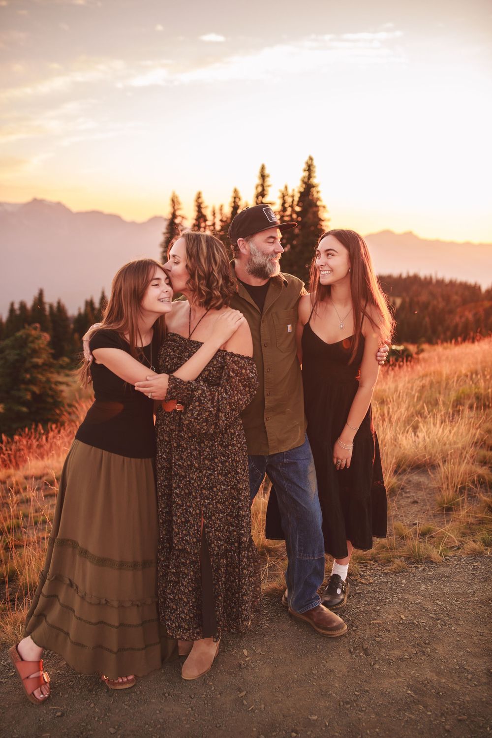 Hurricane Ridge photoshoot in Olympic National Park Washington near Seattle Washington