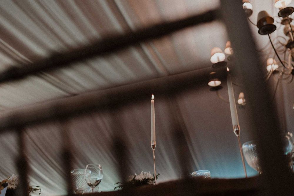 wedding table candles detail indoor porto