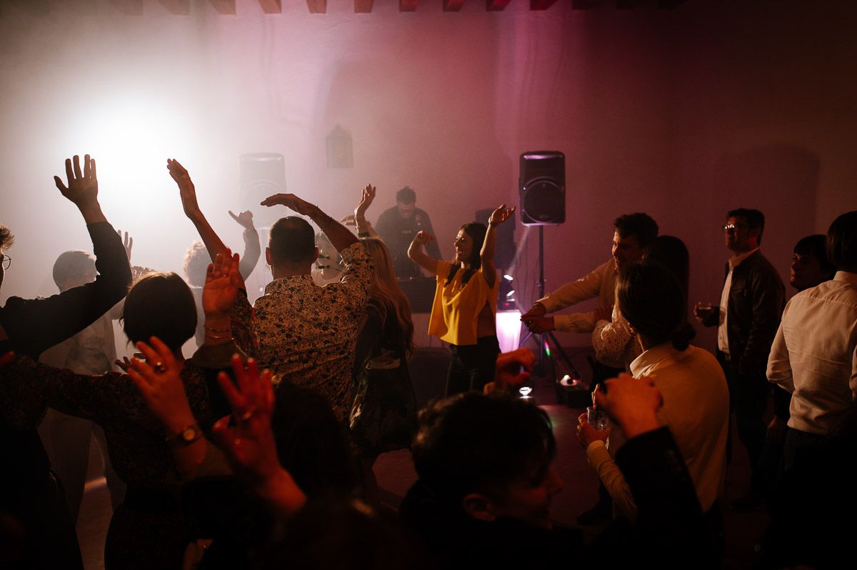 Foto durante cena e party aziendale a Vicenza, fotografo eventi
