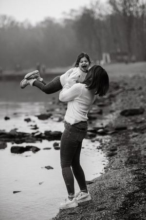 Emotional connection captured between mother and child