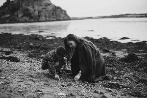 Honest, heartfelt moment between mother and son captured naturally