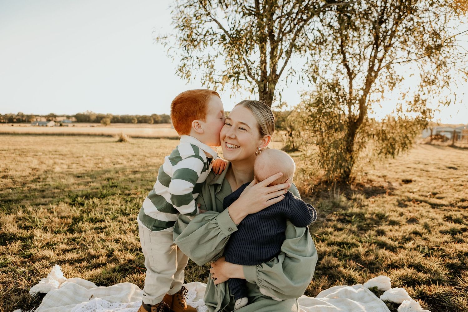 Mum and her boys