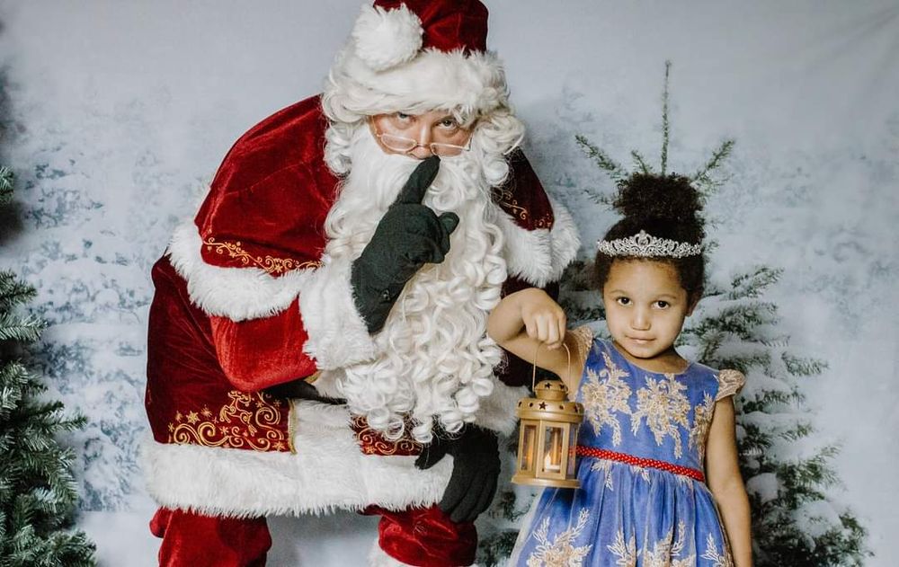 Santa & Child