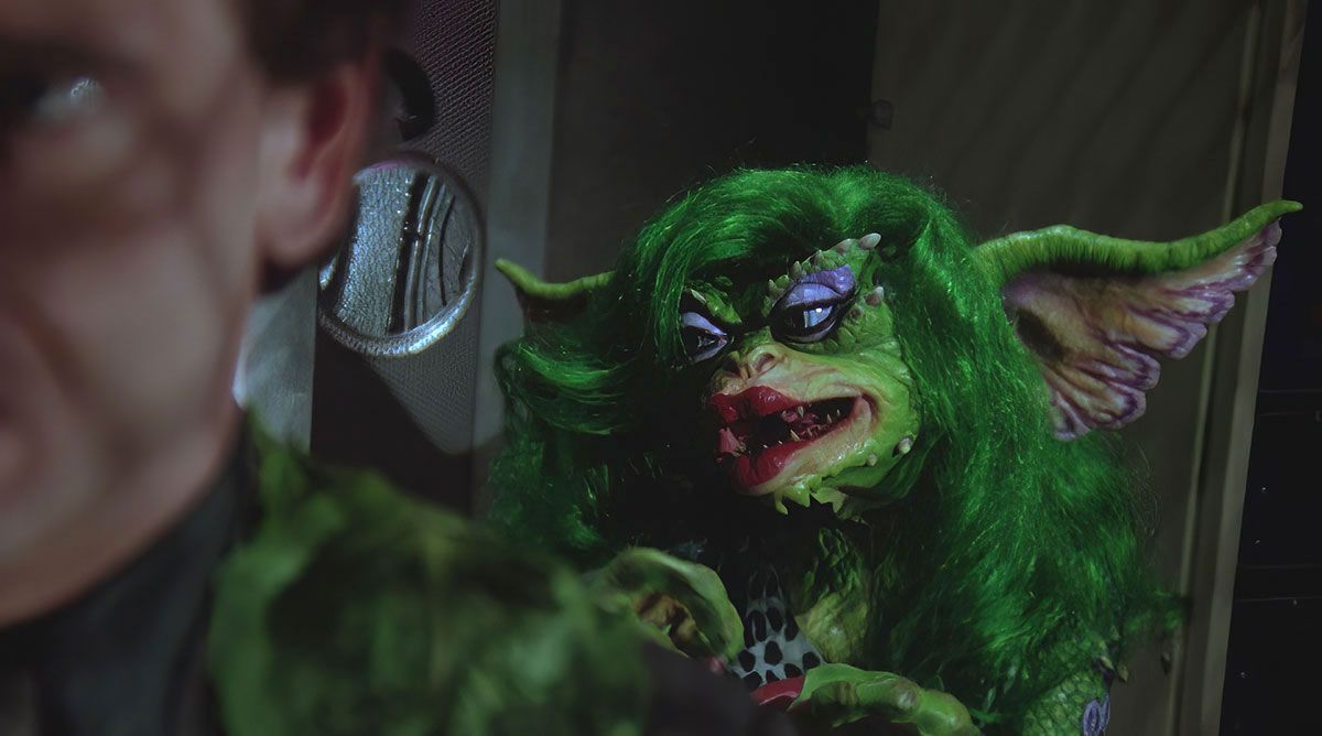 Greta Gremlin attacking Forster