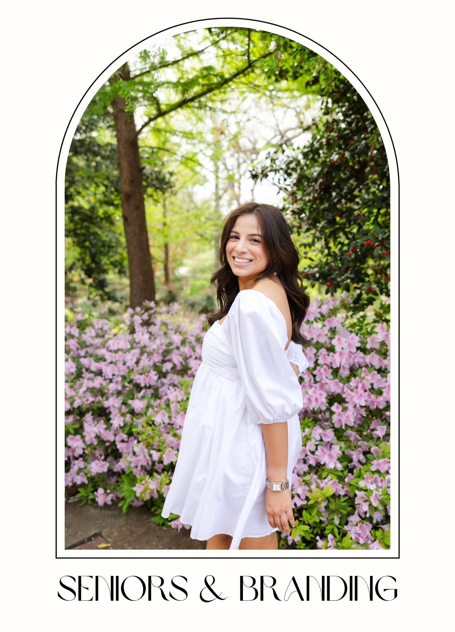 Check out my portfolio for solo shoots including seniors and branding photos