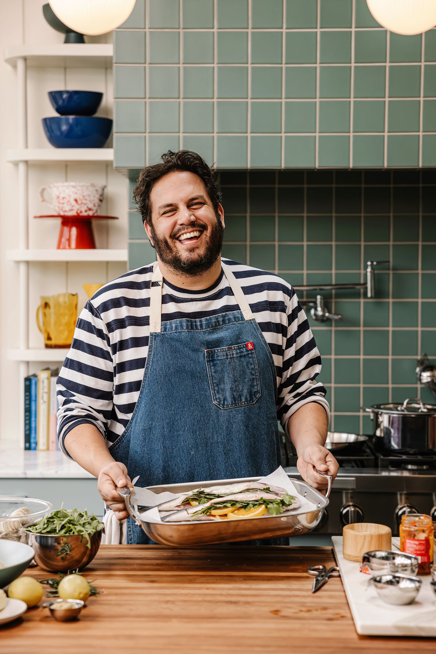 New York Times celebrity chef and cookbook author Dan Pelosi