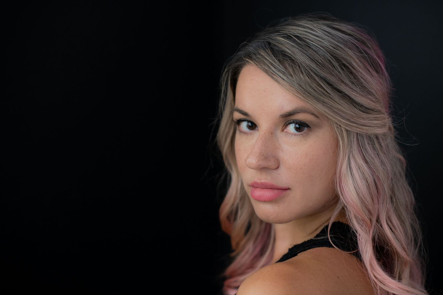 Beauty portrait by Soulful Portraits by Mayeluz, capturing elegance and confidence in Charlotte, NC.