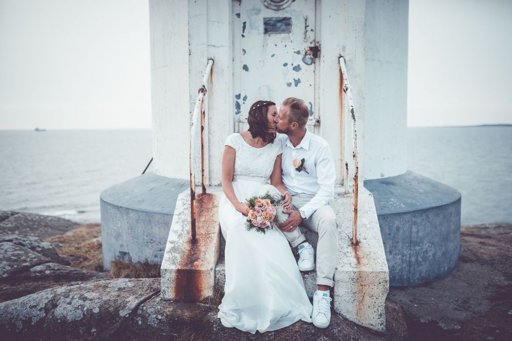 Bröllopsfotograf Borås, bröllopsfotograf Mark, bröllopsfotograf Varberg, varbergs fästning, varbergs kallbadhus, subbe fyr