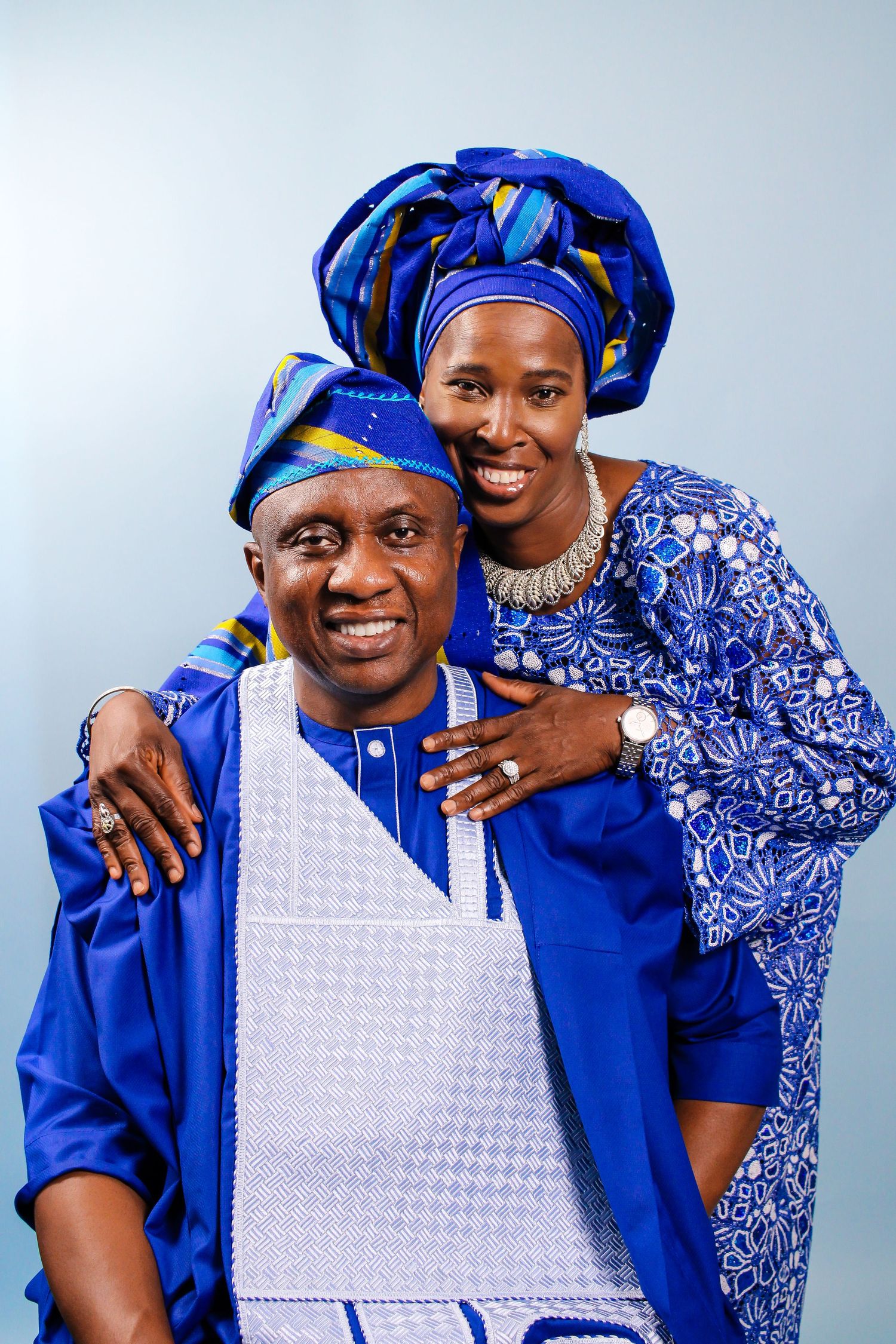 Nigerian couple during Northeast Philly anniversary photography session