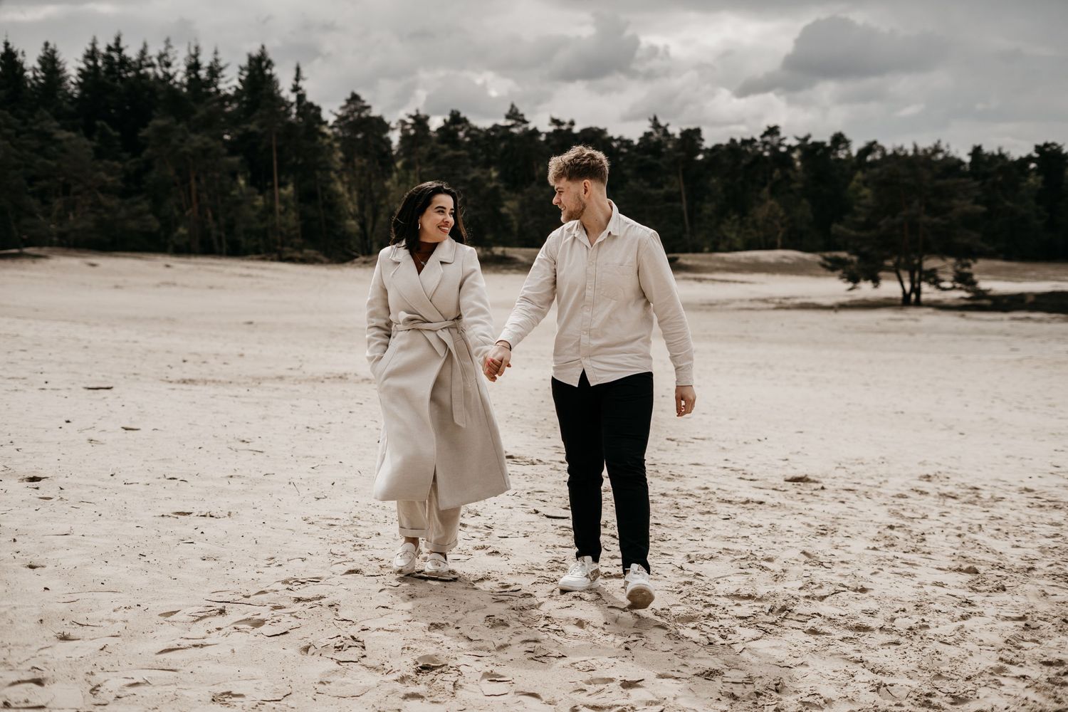 Familieshoot in Ommen Overijssel op de sahara