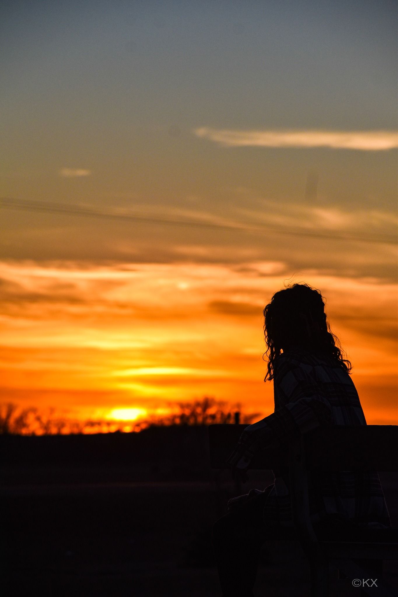 sunset skies