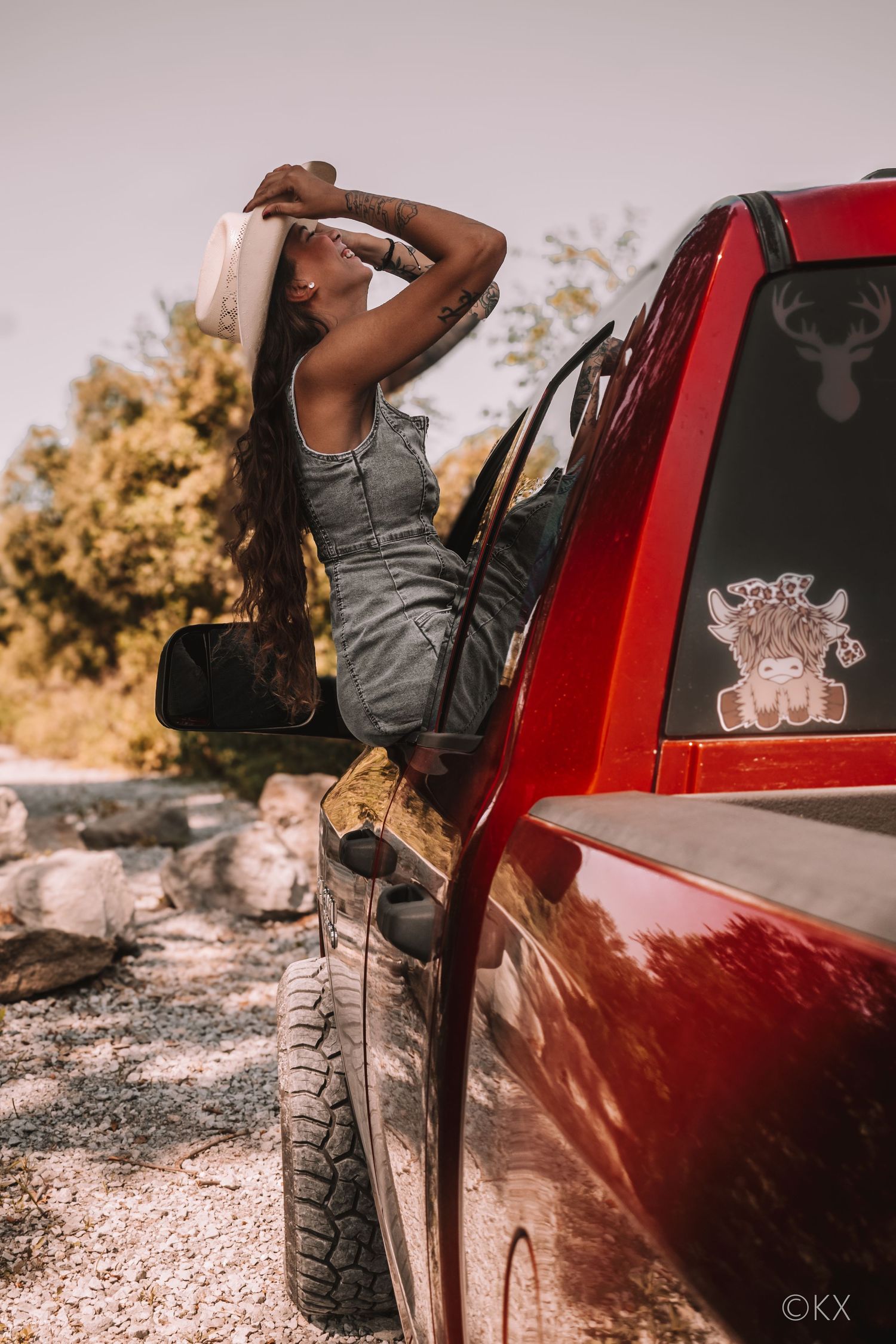 only her truck