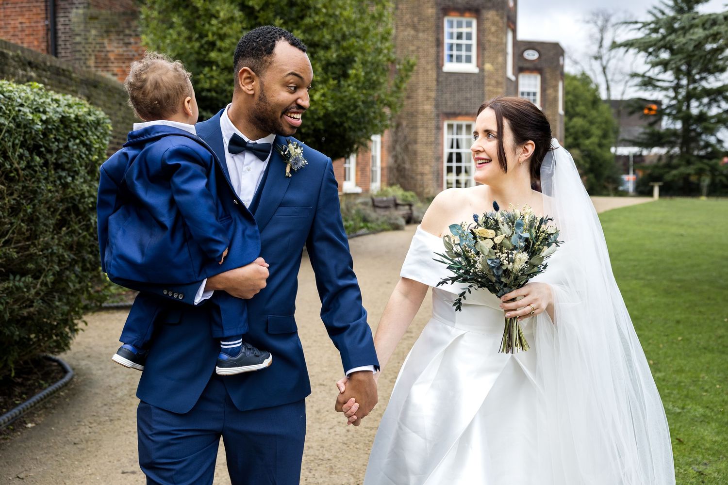 winter wedding langtons house