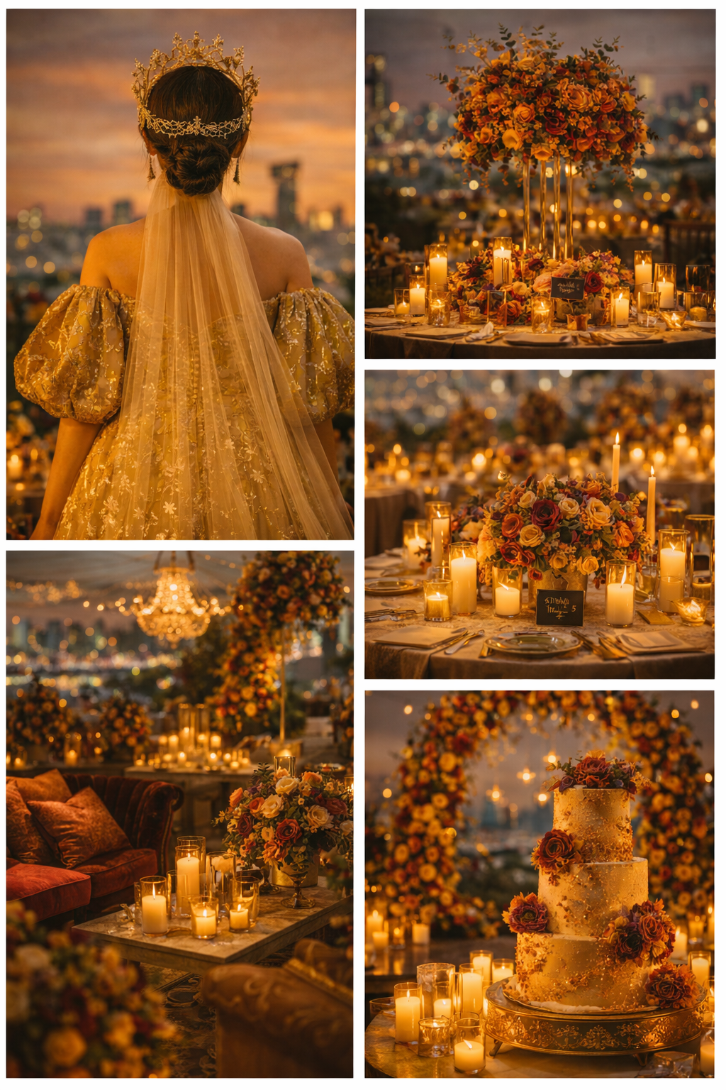 Leo Bride Collage