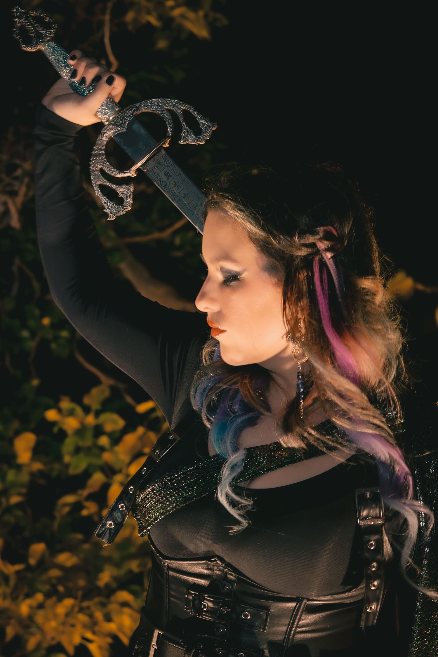 Lubbock Tx photographer nighttime portraits booktok