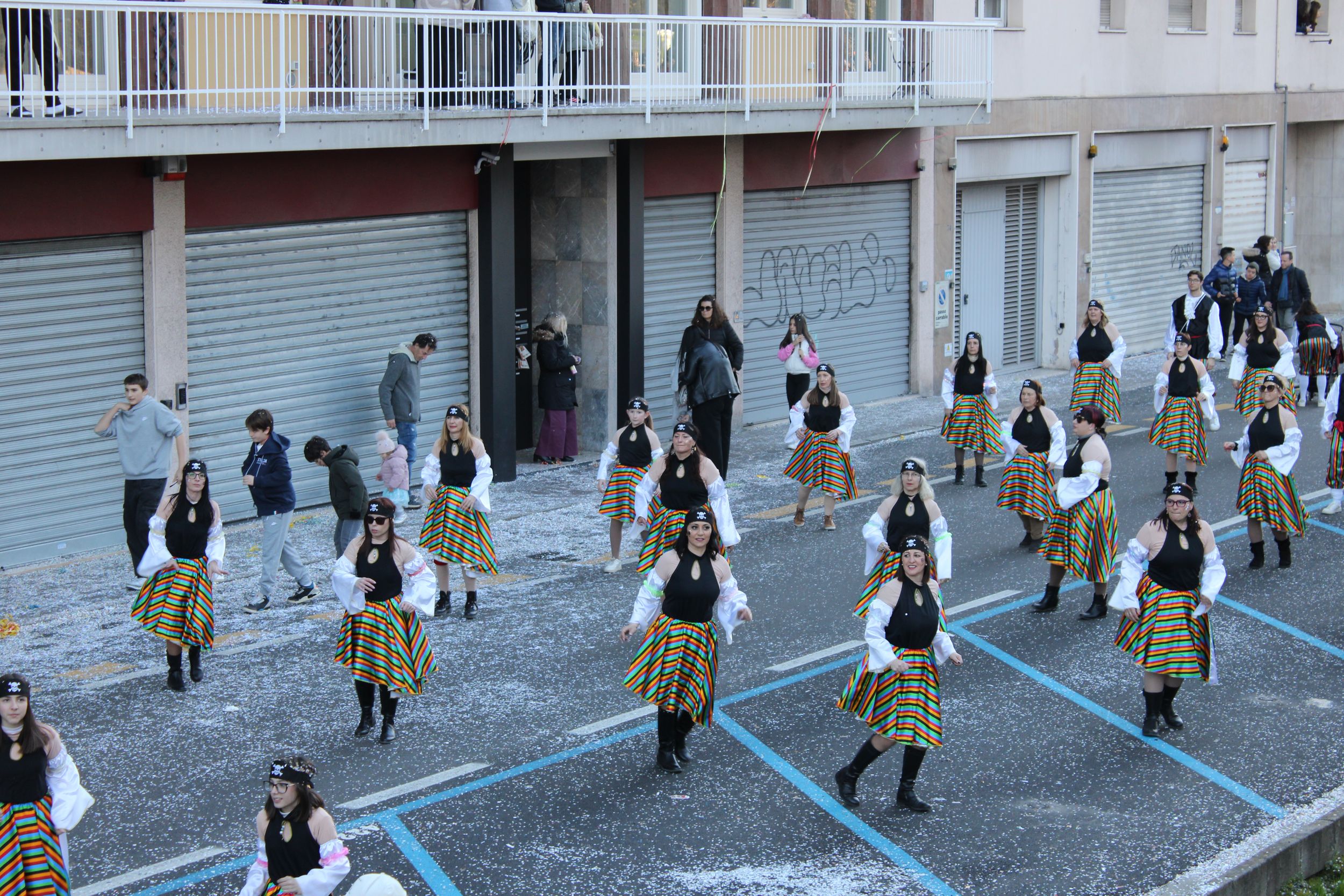 Treviso Carnival Parade 2026. The Allegria Group from Maserada with the show “A sea of ideas”.