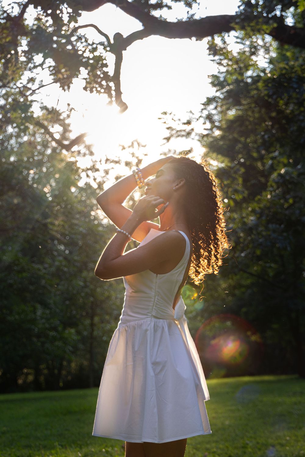Senior photo golden hour sunset. Luke Ye photography, Luke Ye,