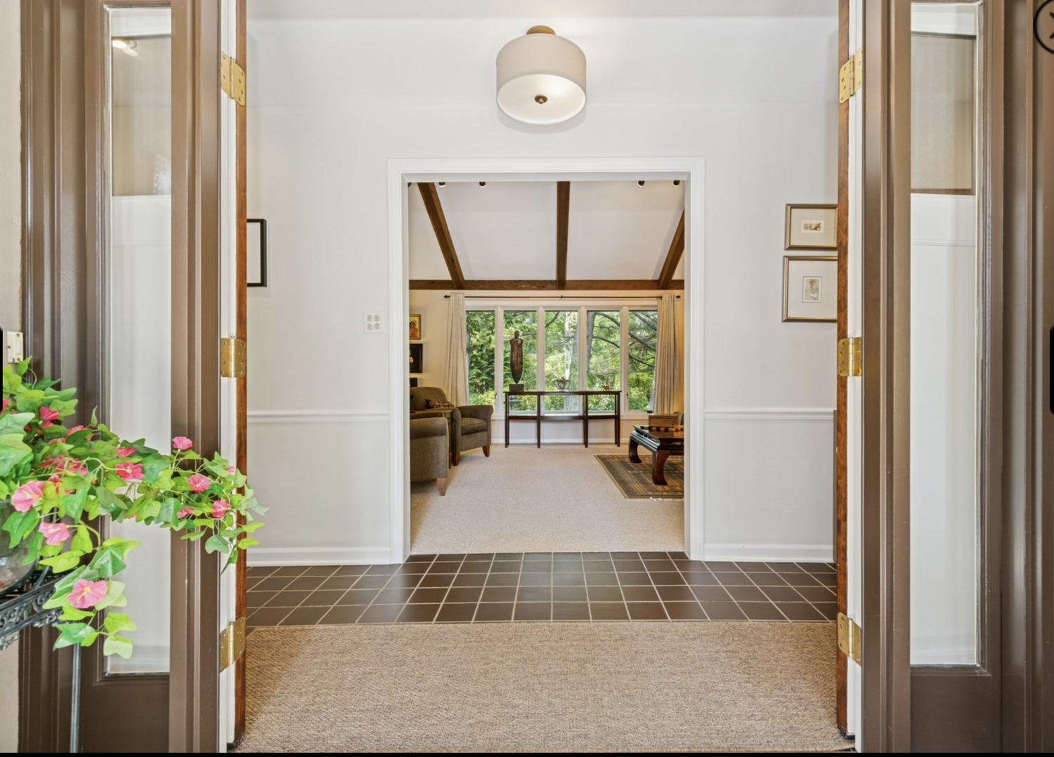 House Entryway Photograph Riverwoods Illinois