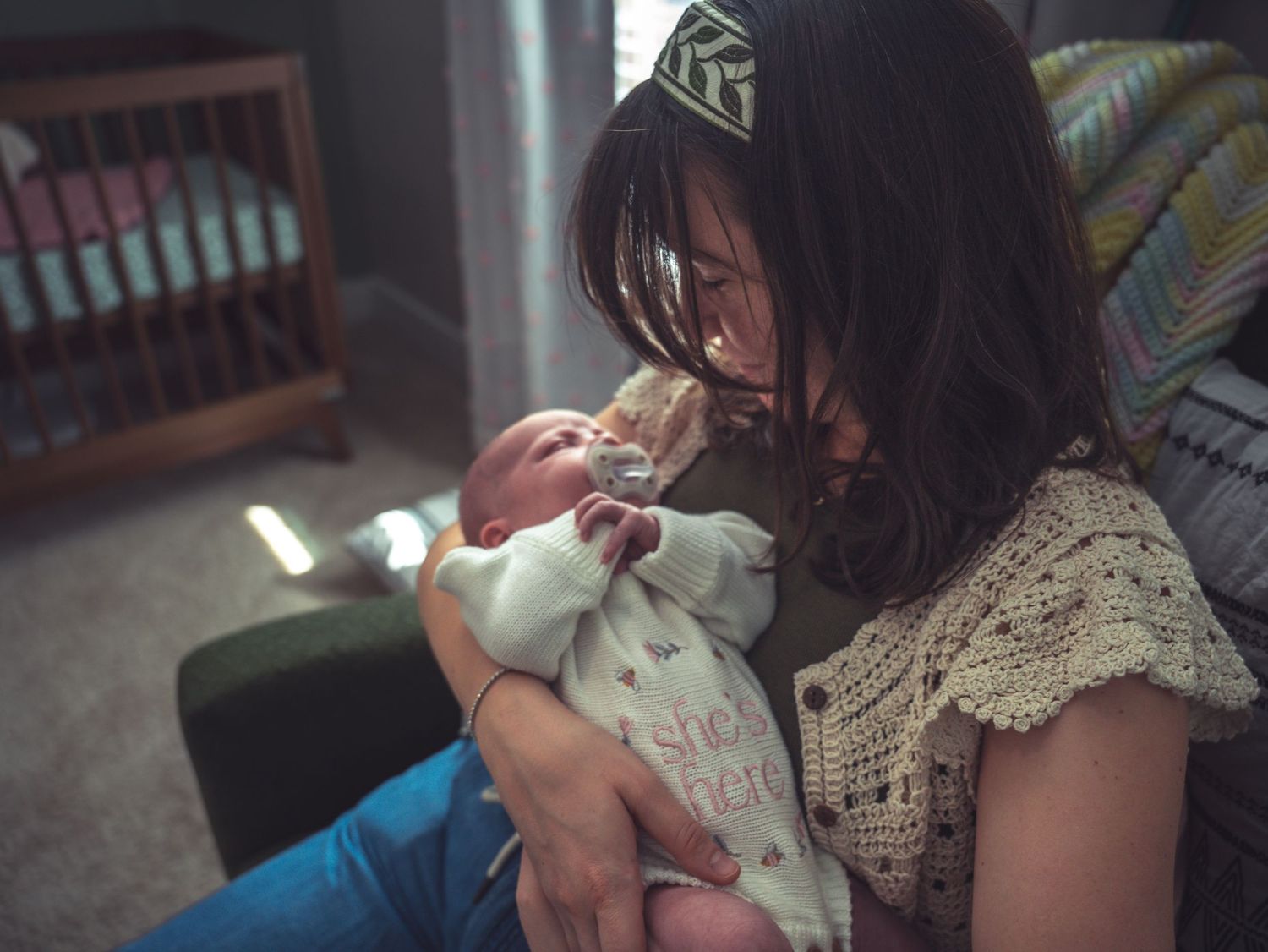 Newborn session at home
