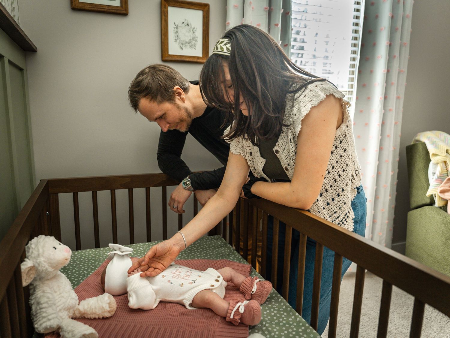 Newborn session at home