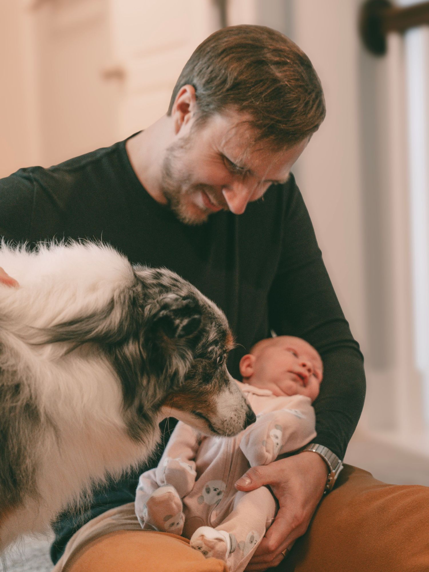 Newborn session at home