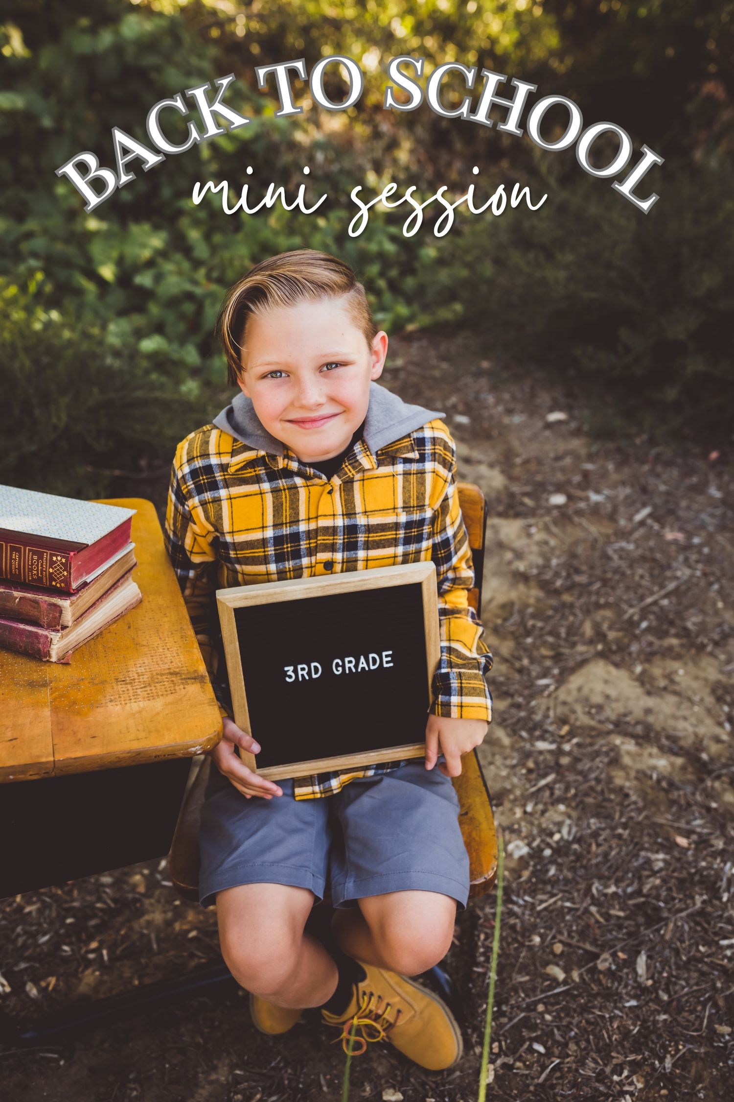 beaumont back to school mini session with heidi grace photography