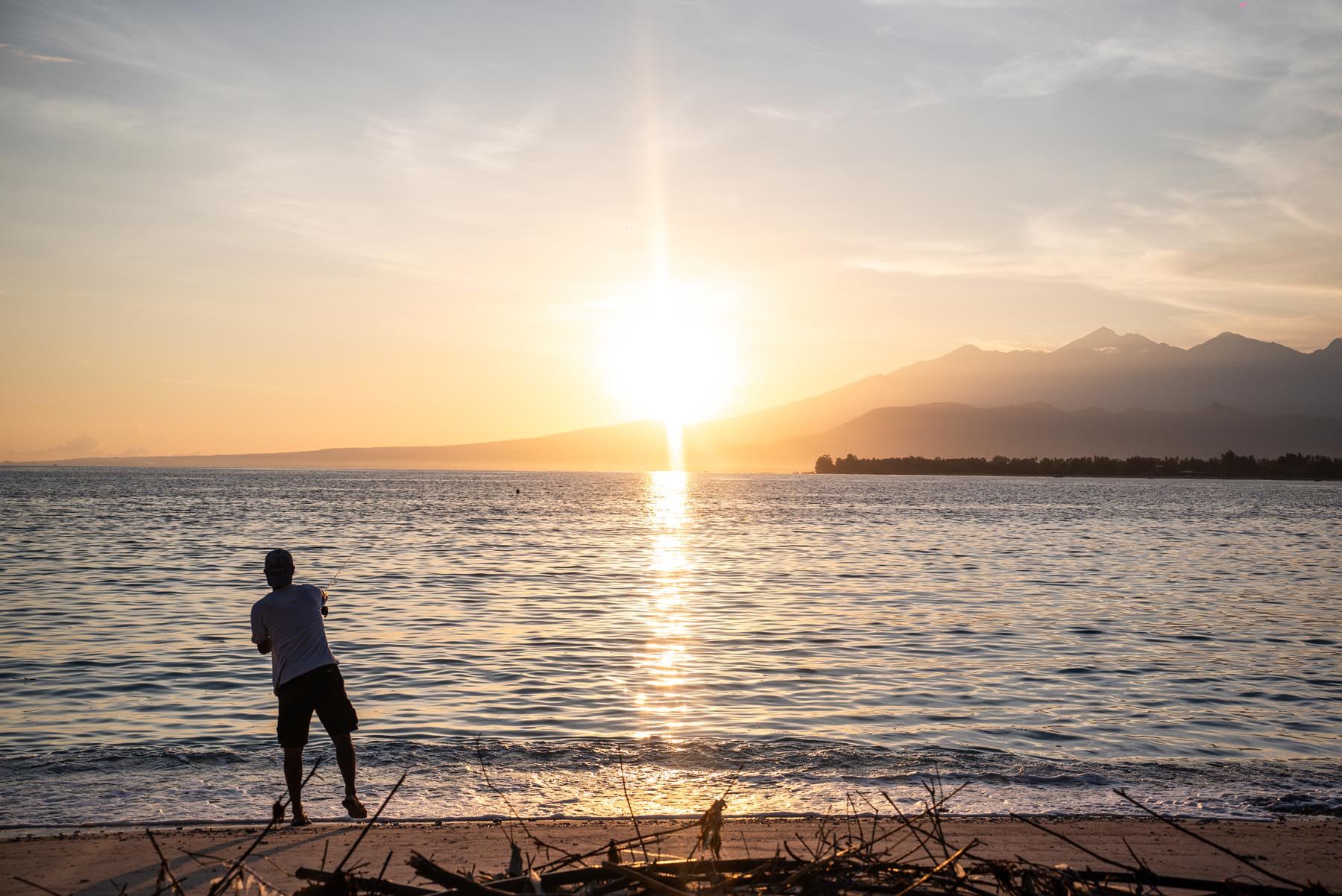 Final beach view from Gili Meno