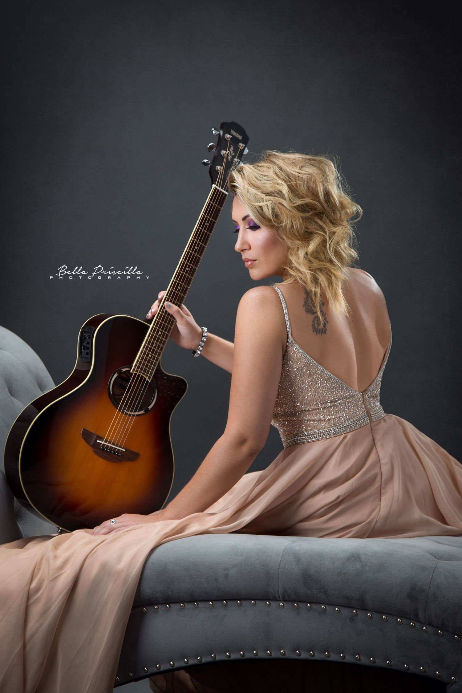 Luxury Studio Portraits for Melinda Adams Musician