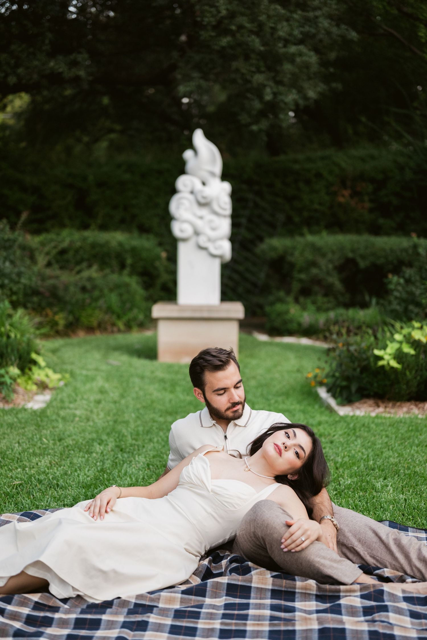 Aldredge House engagement photography in Dallas Texas.